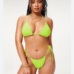 NWT Good American Tiny Ties Bathing Suit